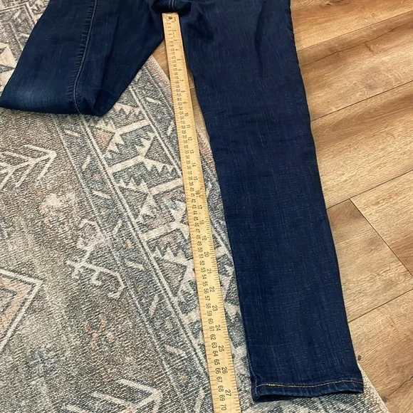Levi’s Strauss Original Jean Pants Women’s Blue 711 Skinny 27 Stretch Denim EUC - Picture 8 of 8